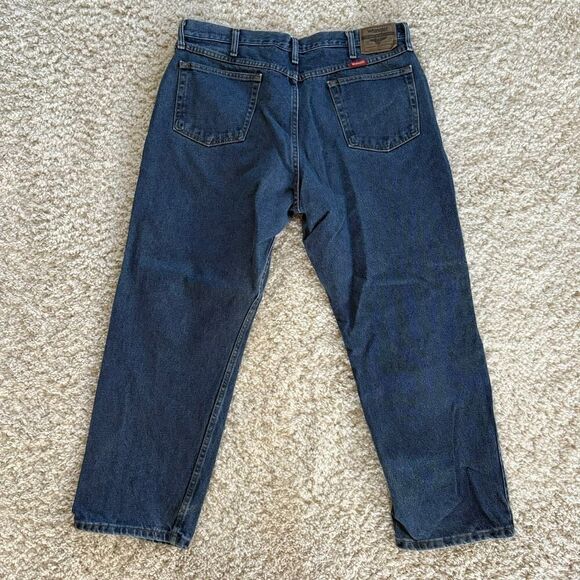 Wrangler Relaxed Fit Jeans Blue 38x29 - Picture 6 of 10